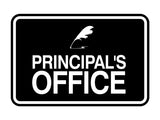 Signs ByLITA Classic Framed Principal's Office Wall or Door Sign