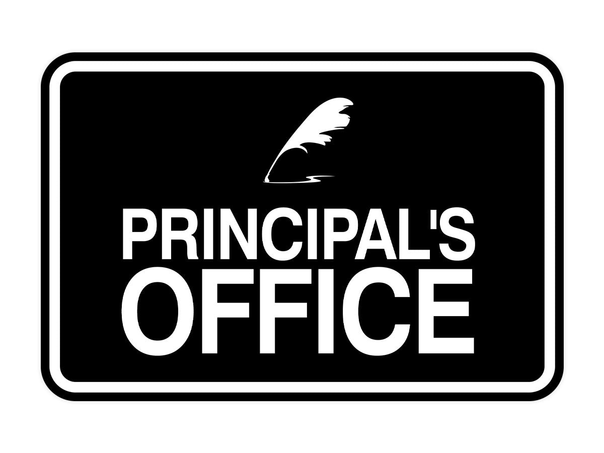 Signs ByLITA Classic Framed Principal's Office Wall or Door Sign
