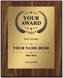 Signs ByLITA Customizable Award Wooden Plaque Award with Easel Stand, Engraved Gift for winners of awards, certificates and achievements (Available in 5 x 7", 8 x 10" or 9 x 12")