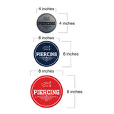 Signs ByLITA Circle Piercing Wall or Door Sign