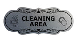 Signs ByLITA Designer Cleaning Area Makeup Area Wall or Door Sign