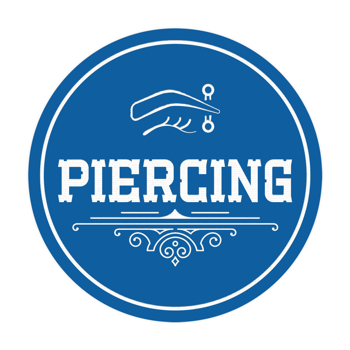 Signs ByLITA Circle Piercing Wall or Door Sign