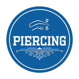 Signs ByLITA Circle Piercing Wall or Door Sign