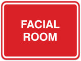 Signs ByLITA Classic Framed Facial Room Sign - Easy Installation | Durable Wall or Door