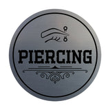 Signs ByLITA Circle Piercing Wall or Door Sign