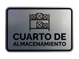 Signs ByLITA Classic Framed Cuarto de Almacenamiento Door or Wall Sign