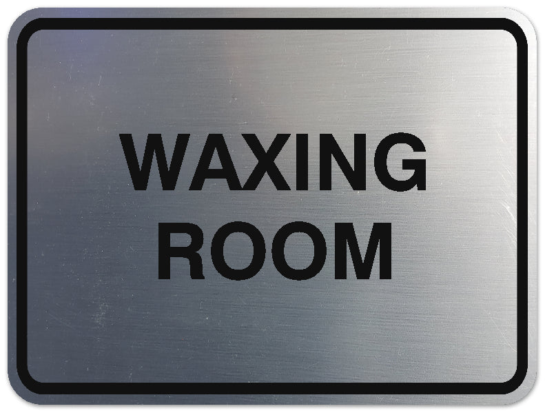 Signs ByLITA Classic Framed Waxing Room Sign - Easy Installation | Durable Material