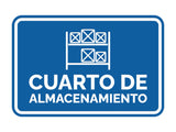 Signs ByLITA Classic Framed Cuarto de Almacenamiento Door or Wall Sign