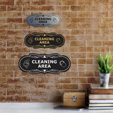 Signs ByLITA Designer Cleaning Area Makeup Area Wall or Door Sign