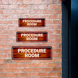 Standard Plus Procedure Room Wall or Door Sign | Office Signage