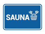 Signs ByLITA Classic Framed Sauna Wall or Door Sign