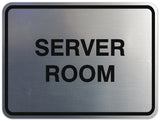 Signs ByLITA Classic Framed Server Room Sign | Durable Material | Office