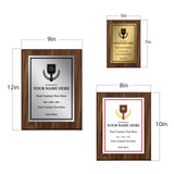 Pickleball Competition Custom Award Plaque |Easel Mount Option | Achievement and Recognition Personalizable Plaques