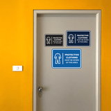 Signs ByLITA Classic Framed Protective Clothing Must Be Worn In This Area Door or Wall Sign Easy Installation | Health And Safety | Building And Hospitality Signs