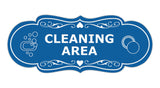 Signs ByLITA Designer Cleaning Area Makeup Area Wall or Door Sign