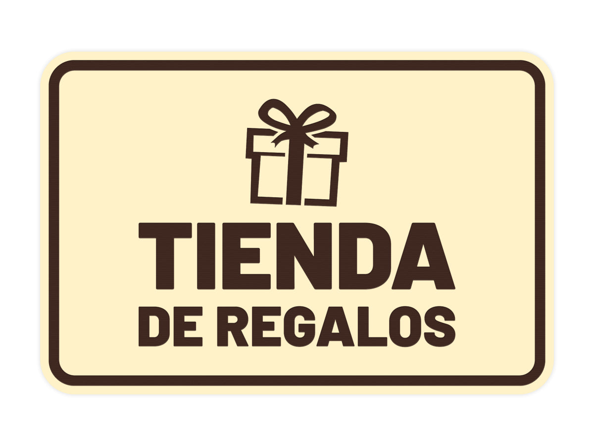 Signs ByLITA Classic Framed Tienda de Regalos Door or Wall Sign