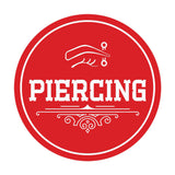 Signs ByLITA Circle Piercing Wall or Door Sign