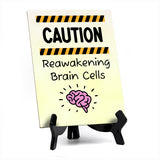 Funny Welcome Back to the Office| 6 x 8" Table Signs With Acrylic Easel | Office & Work Decor | Return to the Office Humor