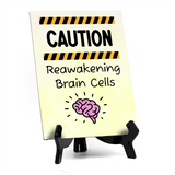 Funny Welcome Back to the Office| 6 x 8" Table Signs With Acrylic Easel | Office & Work Decor | Return to the Office Humor