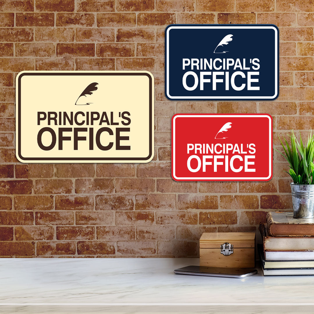 Signs ByLITA Classic Framed Principal's Office Wall or Door Sign