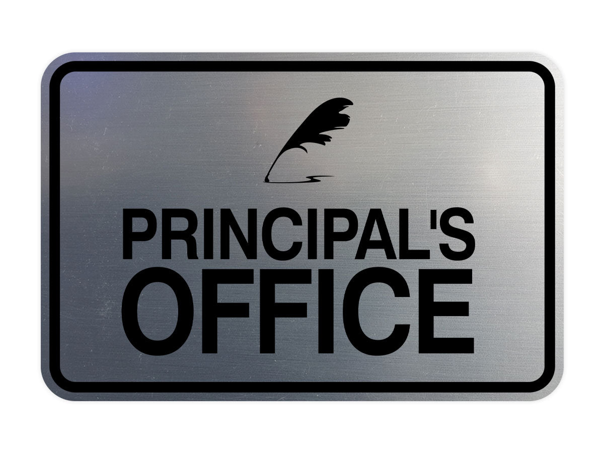 Signs ByLITA Classic Framed Principal's Office Wall or Door Sign