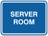 Signs ByLITA Classic Framed Server Room Sign | Durable Material | Office