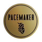 Signs ByLITA Circle Pacemaker Wall or Door Sign