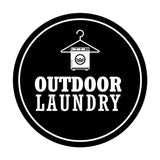 Signs ByLITA Circle Outdoor Laundry Wall or Door Sign