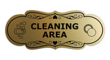 Signs ByLITA Designer Cleaning Area Makeup Area Wall or Door Sign