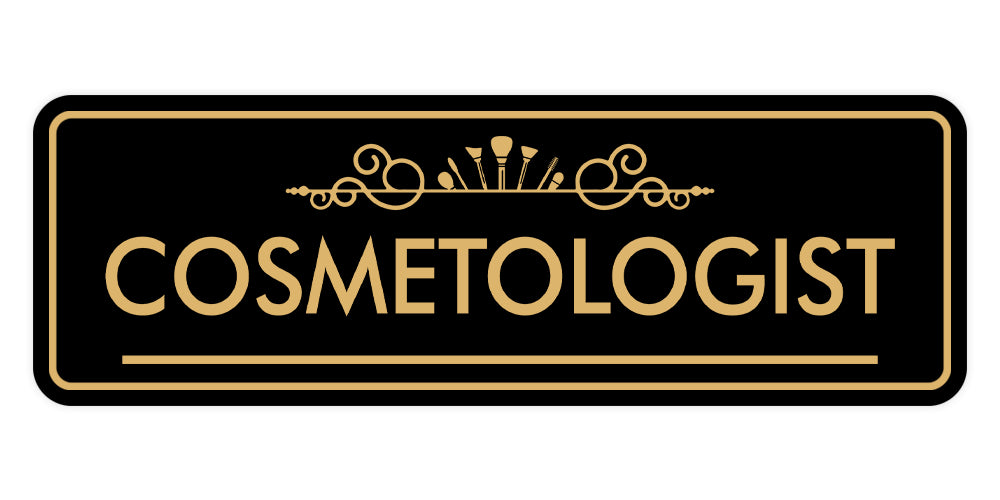 Signs ByLITA Cosmetologist Medical Office Decor Wall or Door Sign