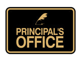 Signs ByLITA Classic Framed Principal's Office Wall or Door Sign