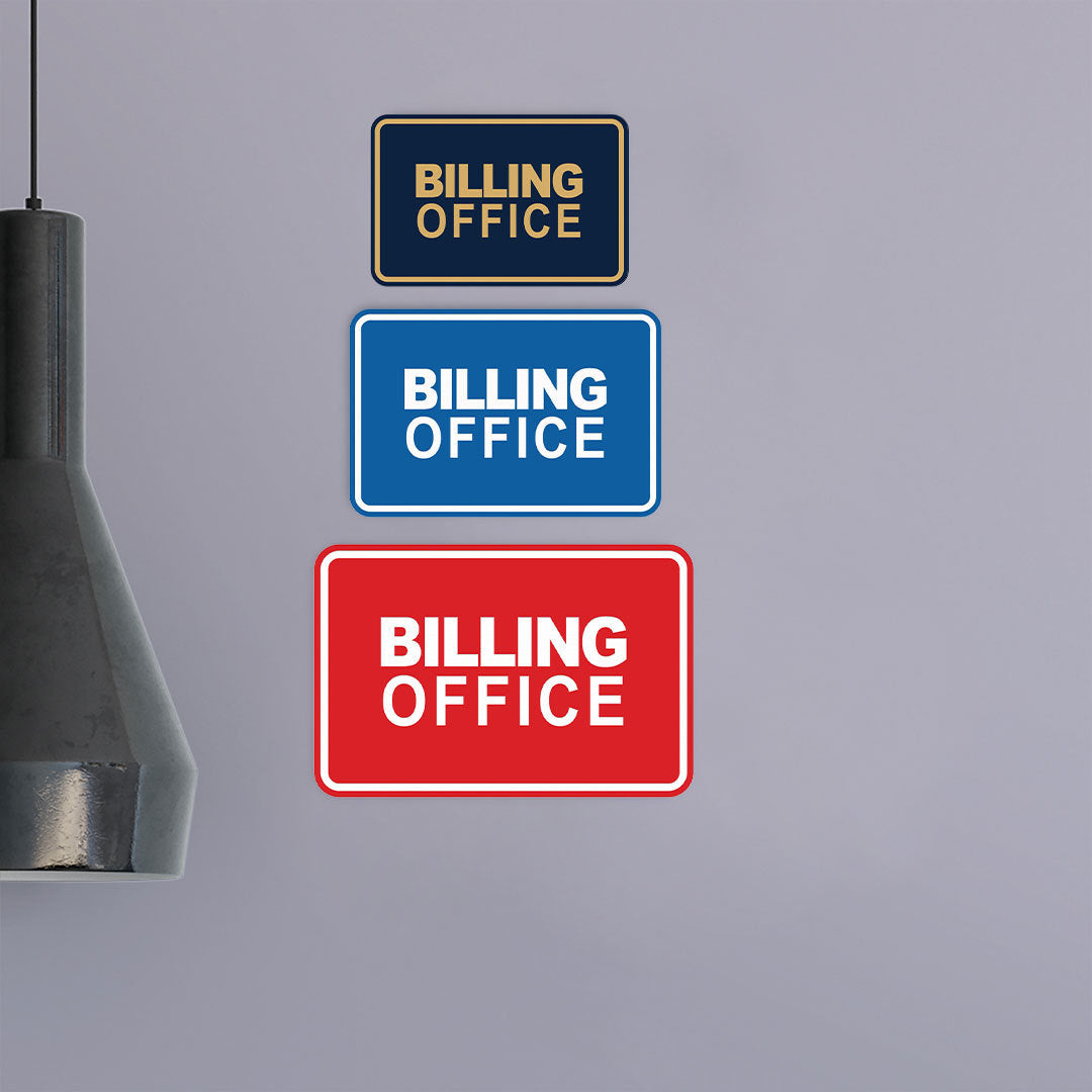 Signs ByLITA Classic Framed Billing Office Wall or Door Sign