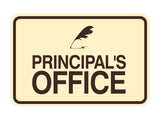 Signs ByLITA Classic Framed Principal's Office Wall or Door Sign