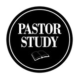 Signs ByLITA Circle Pastor Study Wall or Door Sign