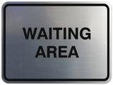 Signs ByLITA Classic Framed Waiting Area Sign | Durable Material | Office