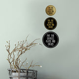 Signs ByLITA Circle Put the Devices Away And Enjoy Wall or Door Sign