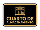 Signs ByLITA Classic Framed Cuarto de Almacenamiento Door or Wall Sign