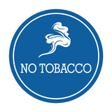 Signs ByLITA Circle No Tobacco Wall or Door Sign