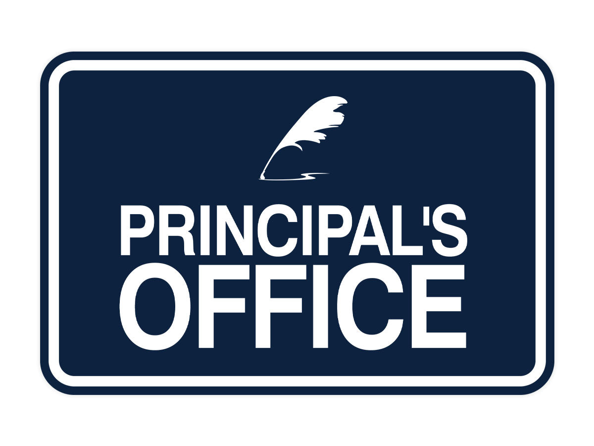 Signs ByLITA Classic Framed Principal's Office Wall or Door Sign