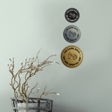 Signs ByLITA Circle On Game Days, We are Open All Day ABS Plastic | Laser Engraved | Easy Installation | Elegant Design Wall or Door Sign