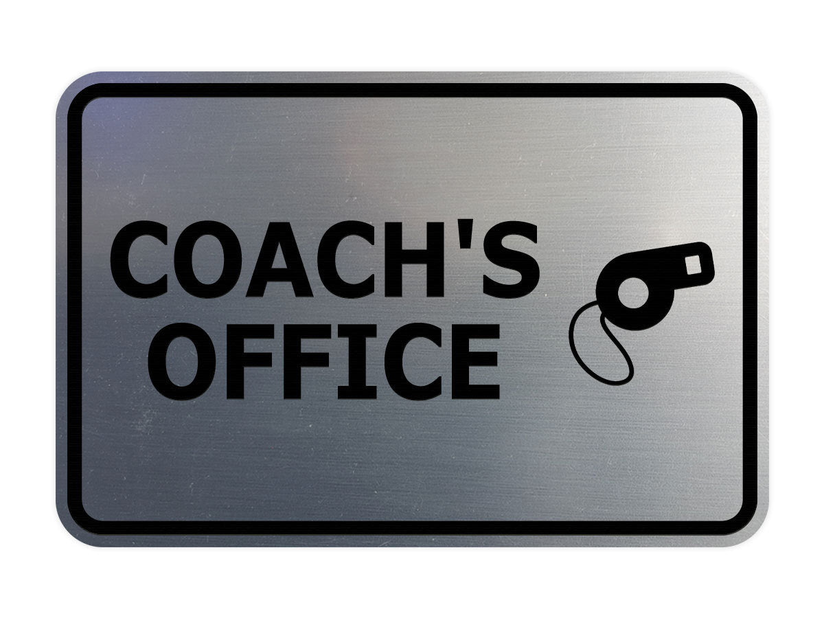 Signs ByLITA Classic Framed Coach's Office Wall or Door Sign