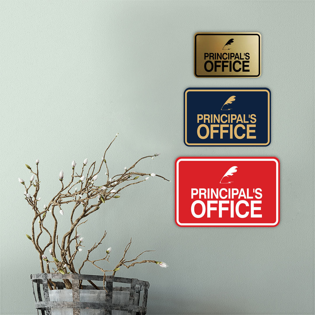 Signs ByLITA Classic Framed Principal's Office Wall or Door Sign