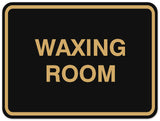 Signs ByLITA Classic Framed Waxing Room Sign - Easy Installation | Durable Material