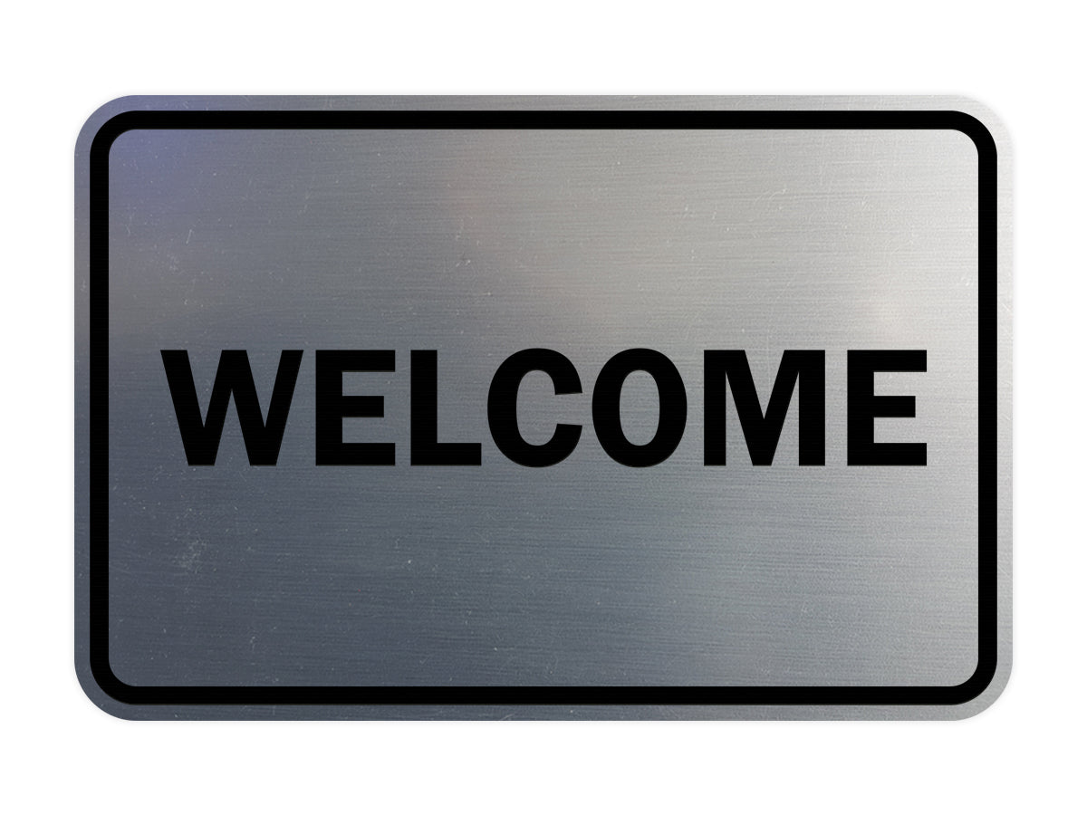 Signs ByLITA Classic Framed Welcome Sign