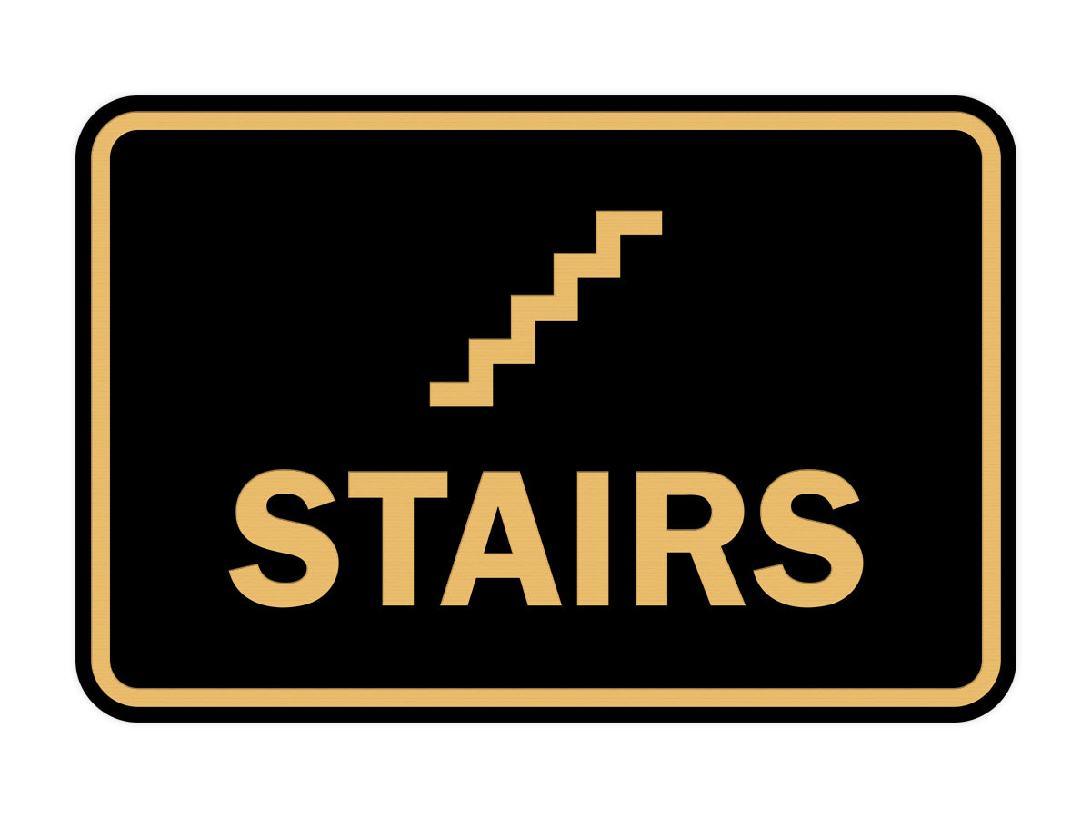Signs ByLITA Classic Framed Stairs Sign