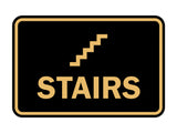 Signs ByLITA Classic Framed Stairs Sign