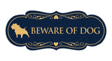 Signs ByLITA Designer Beware of Dog Sign