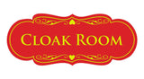 Signs ByLITA Designer Cloak Room Sign
