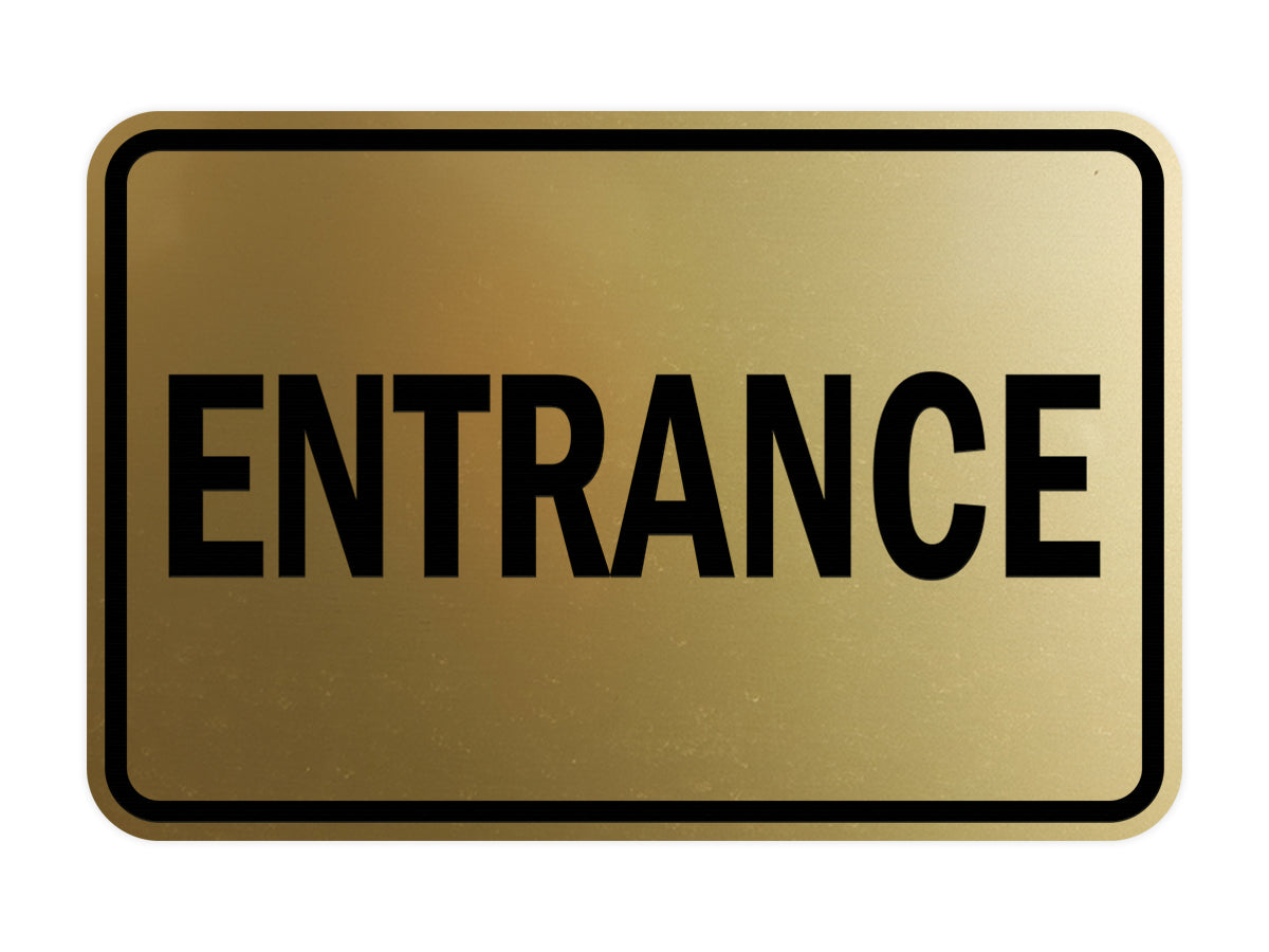 Signs ByLITA Classic Framed Entrance
