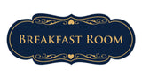Signs ByLITA Designer Breakfast Room Sign